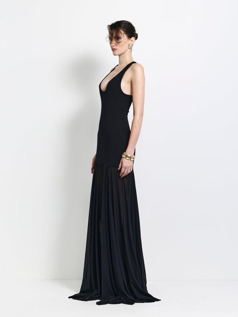 Odessa Gown - Black - EFFIE KATS