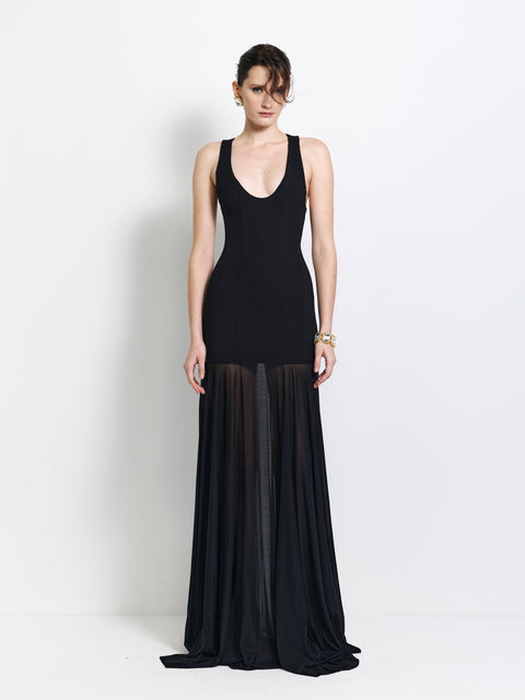 Odessa Gown - Black - EFFIE KATS