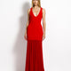 Odessa Gown - Cherry Red - EFFIE KATS