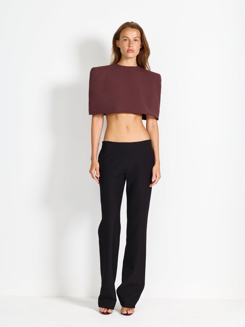 Oliviya Cape - Chocolate Plum - EFFIE KATS