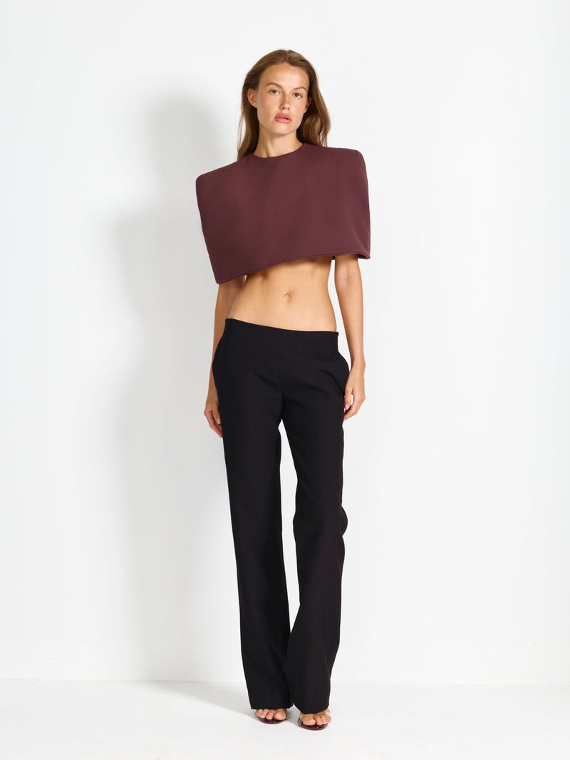 Oliviya Cape - Chocolate Plum - EFFIE KATS