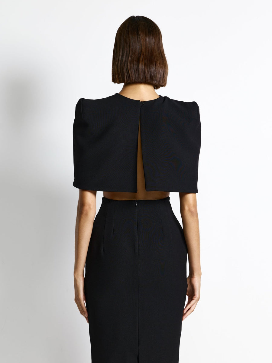 Olympia Cape - Black - EFFIE KATS