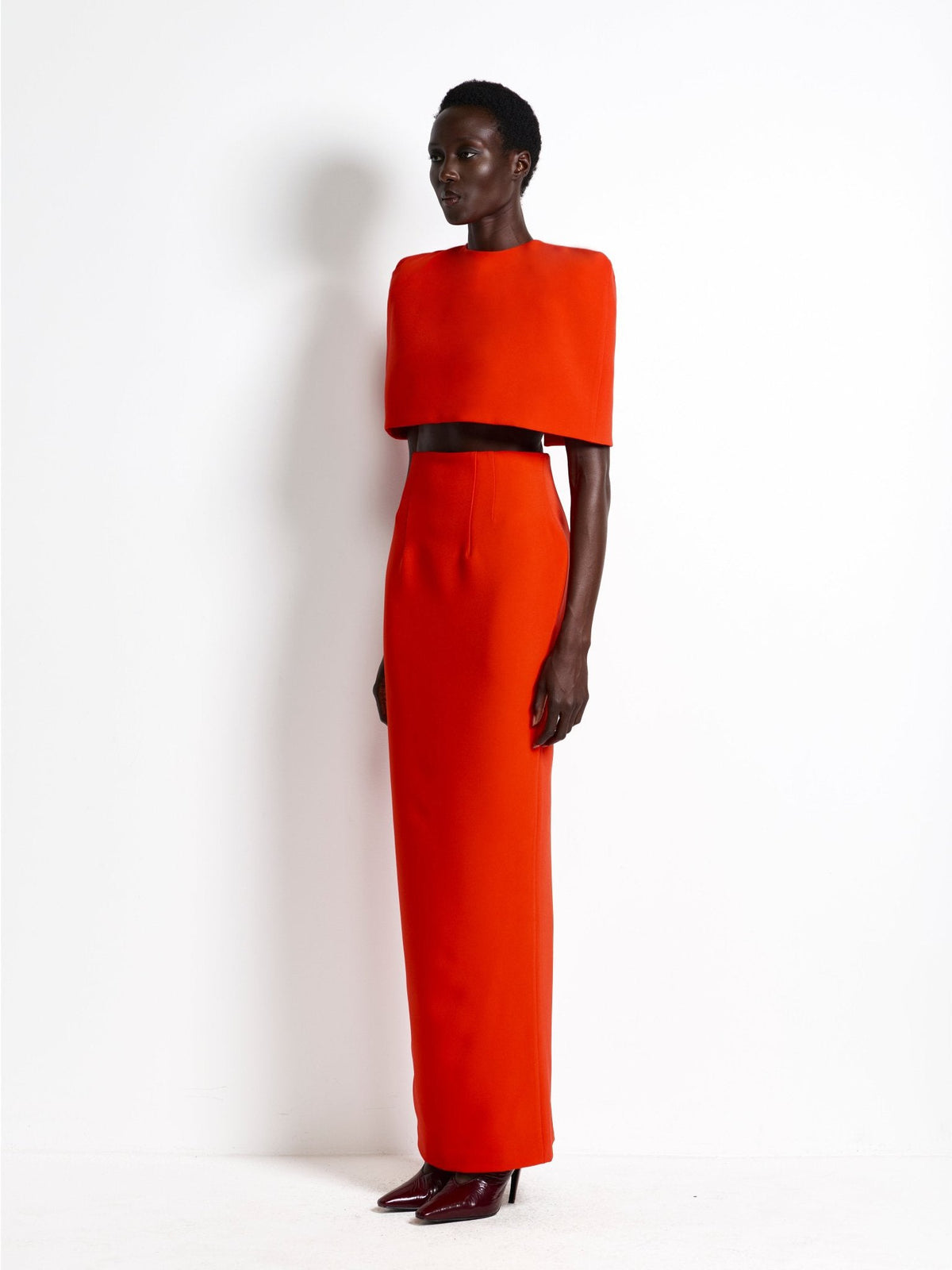 Olympia Cape - Red - EFFIE KATS