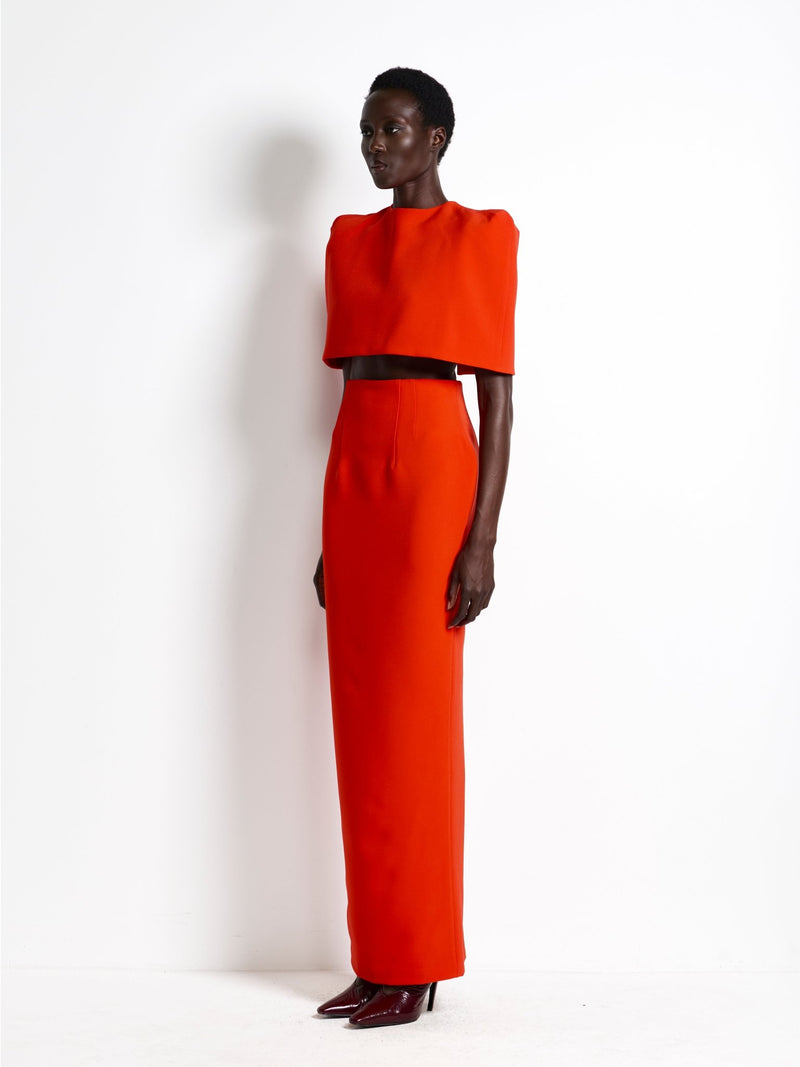 Olympia Cape - Red - EFFIE KATS