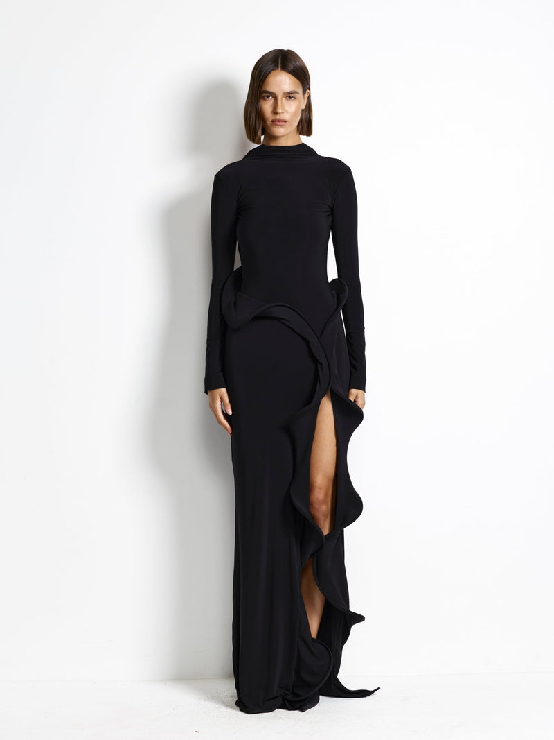 Orabella Gown - Black - EFFIE KATS
