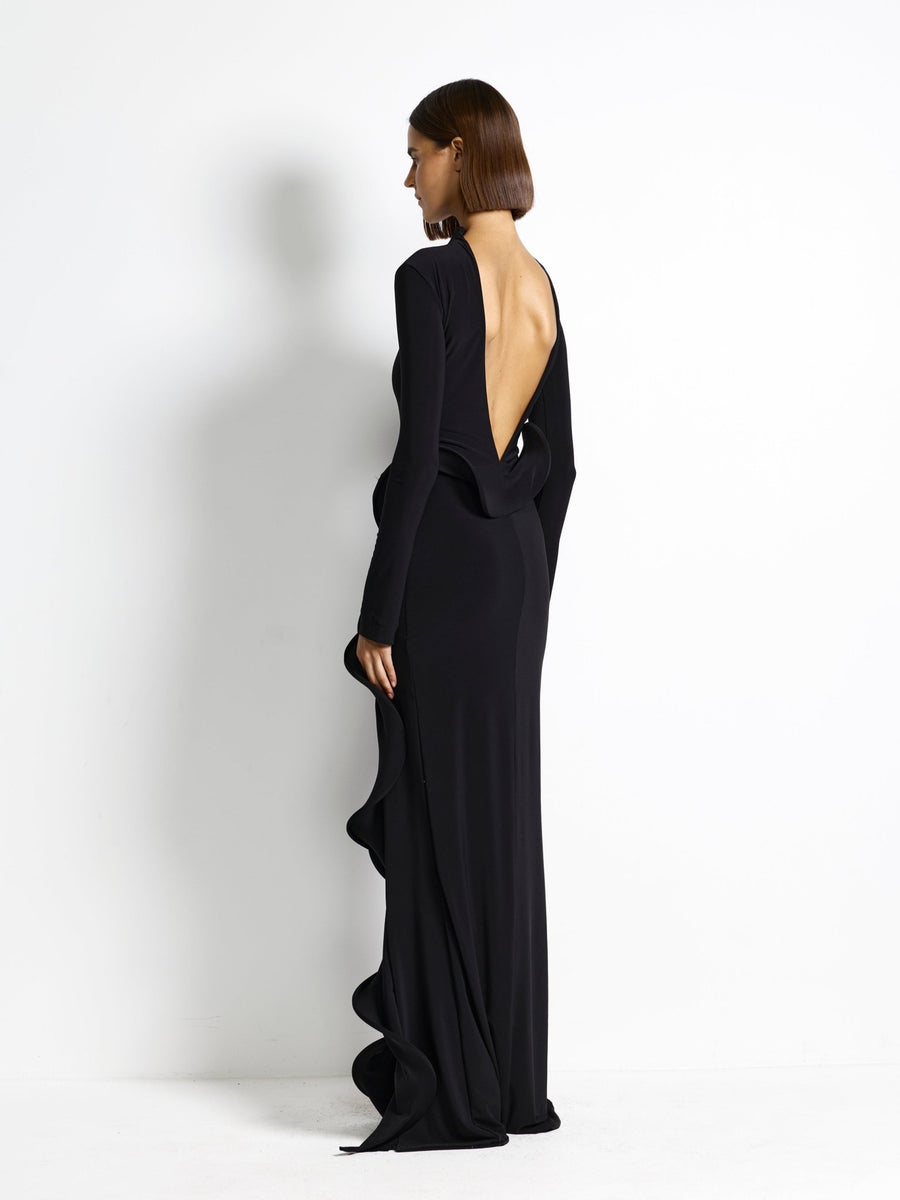 Orabella Gown - Black - EFFIE KATS