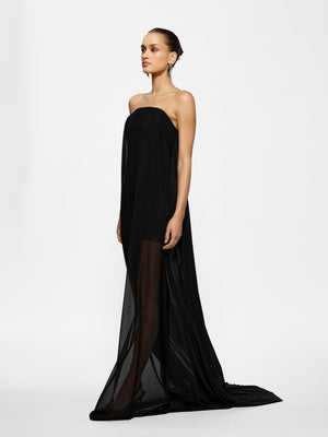 Orianna Mini Dress - Black - EFFIE KATS