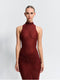 Parker Bodysuit - Rust - EFFIE KATS