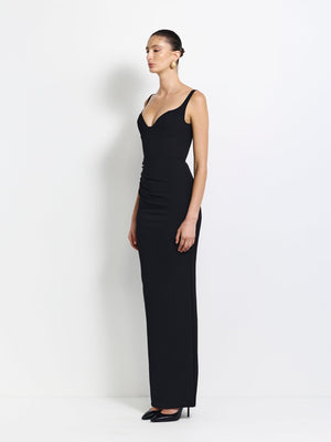Pearl Gown - Black - EFFIE KATS