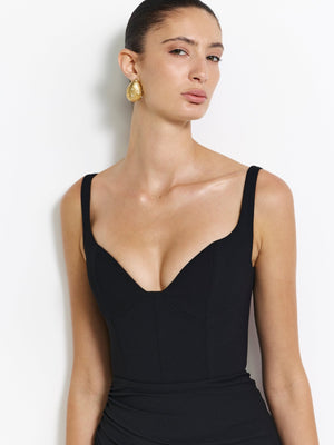 Pearl Gown - Black - EFFIE KATS