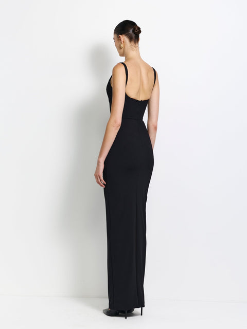 Pearl Gown - Black - EFFIE KATS