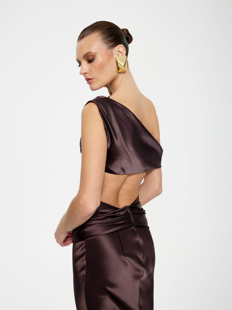 Perez Top - Chocolate - EFFIE KATS