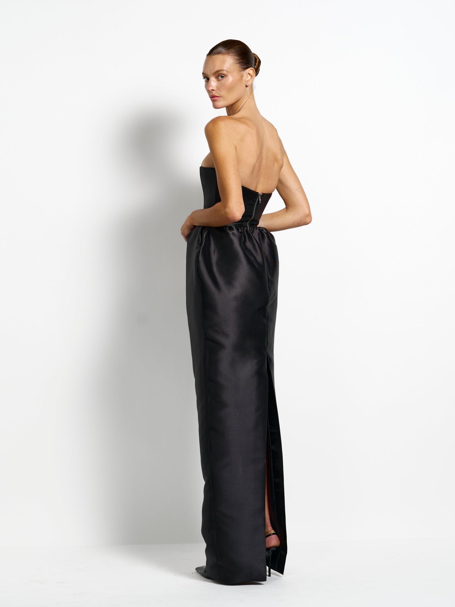 Peyton Gown - Black - EFFIE KATS