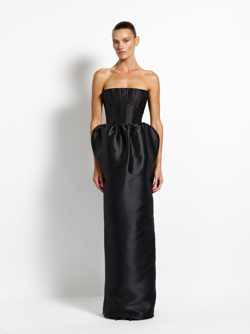 Peyton Gown - Black - EFFIE KATS