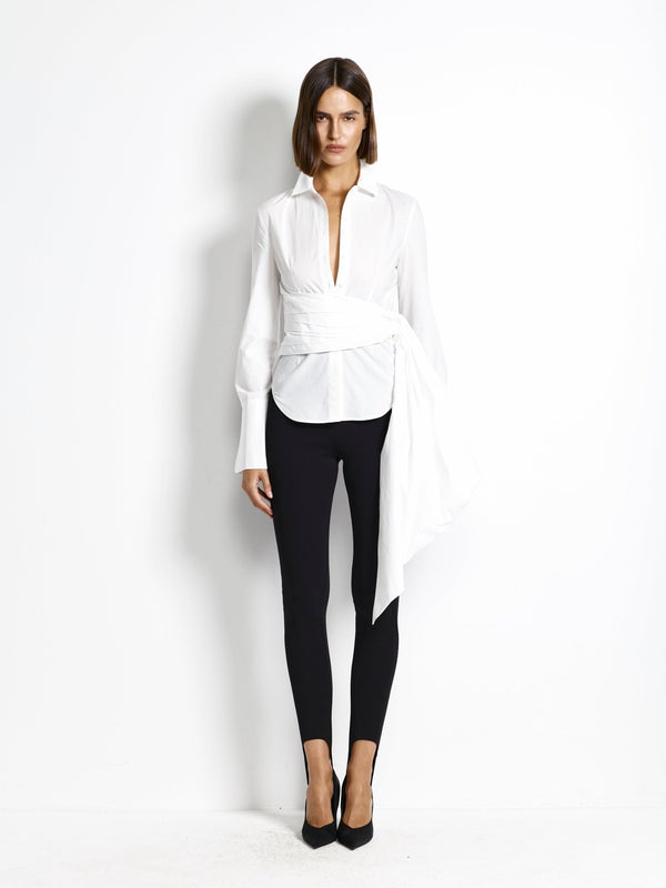Phillipa Shirt - White - EFFIE KATS