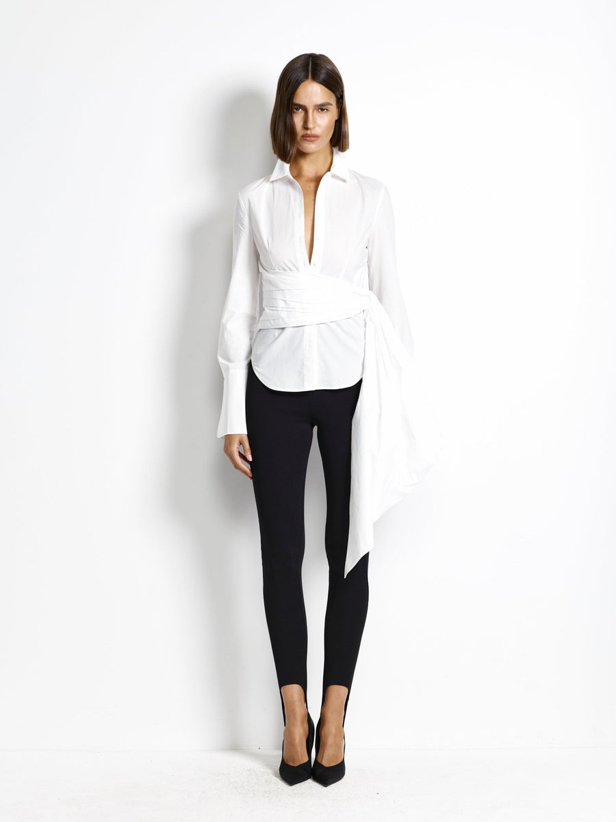 Phillipa Shirt - White - EFFIE KATS