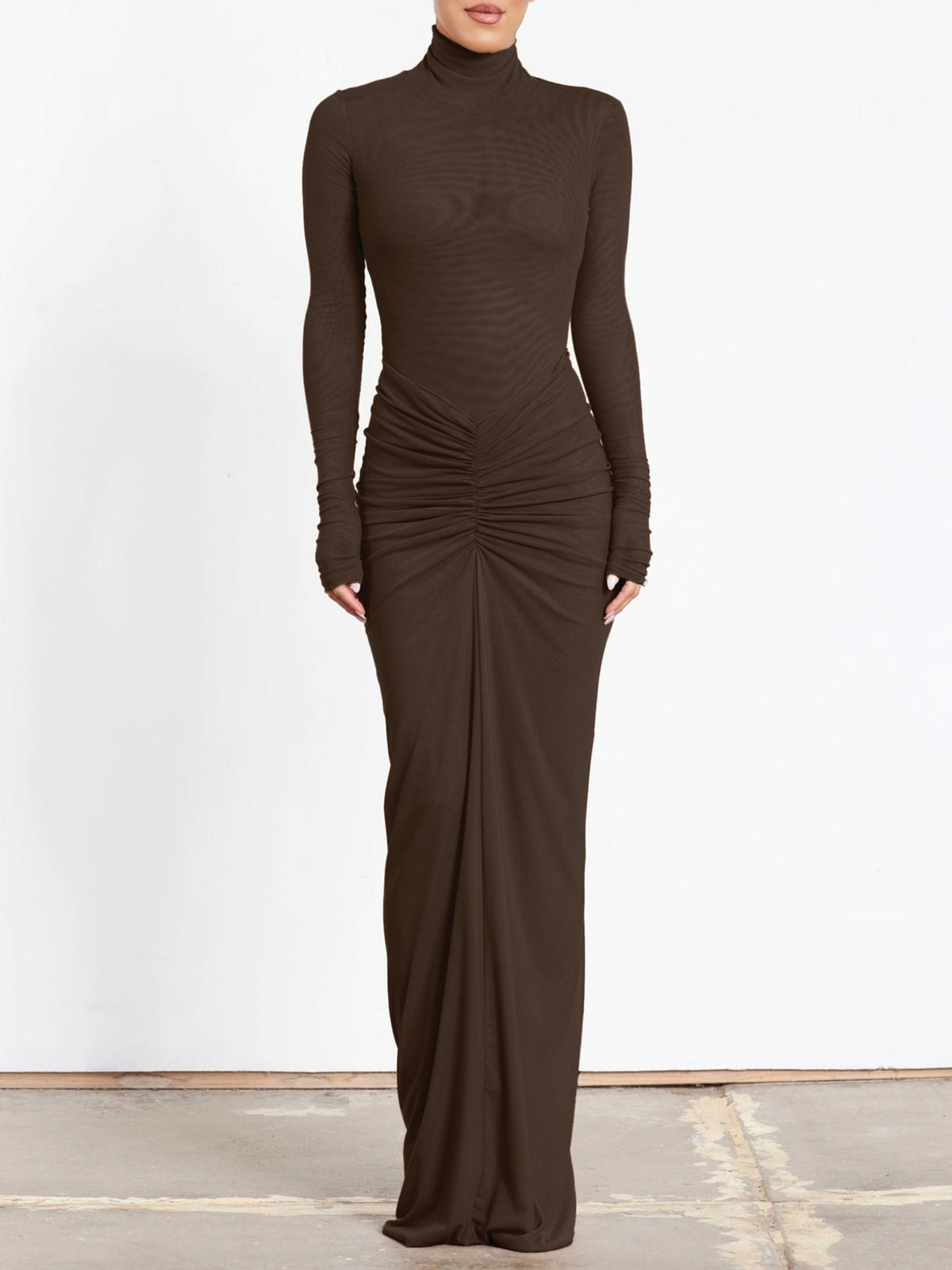 Pia Bodysuit - Chocolate - EFFIE KATS