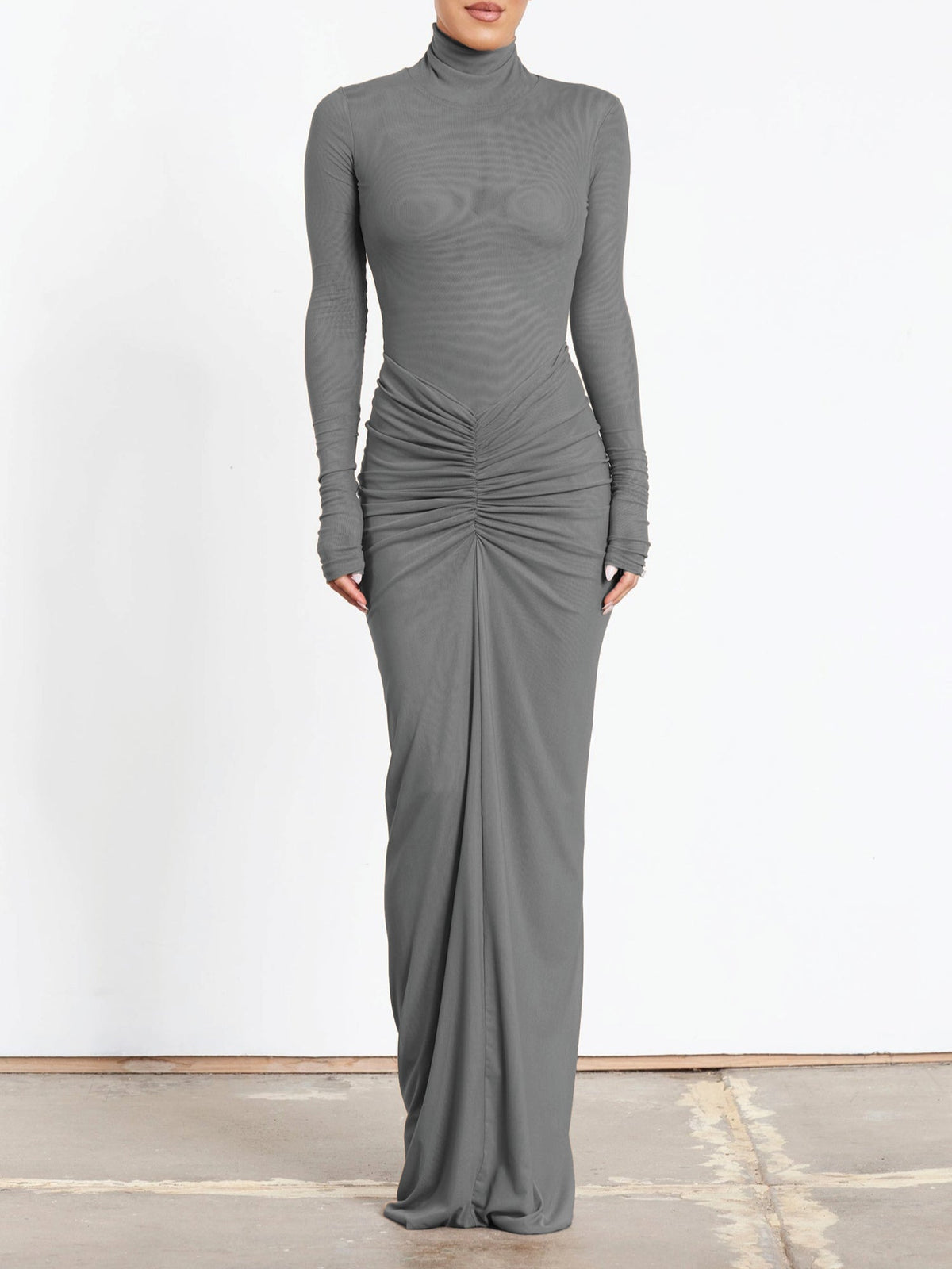 Pia Bodysuit - Grey - EFFIE KATS