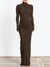 Pilar Mesh Skirt - Chocolate - EFFIE KATS