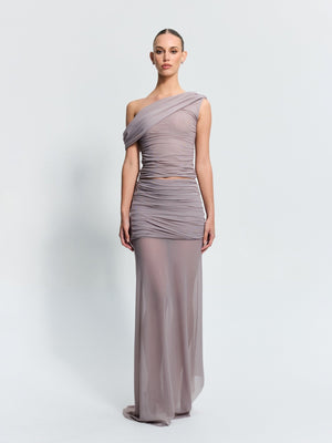 Posy Skirt - Mushroom - EFFIE KATS