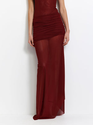 Posy Skirt - Rust - EFFIE KATS