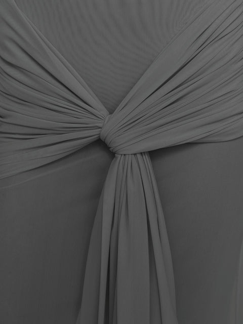 Roza Maxi Dress - Grey - EFFIE KATS