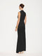 Roza Maxi Dress in Black - EFFIE KATS