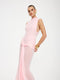 Roza Maxi Dress in Petal Pink - EFFIE KATS