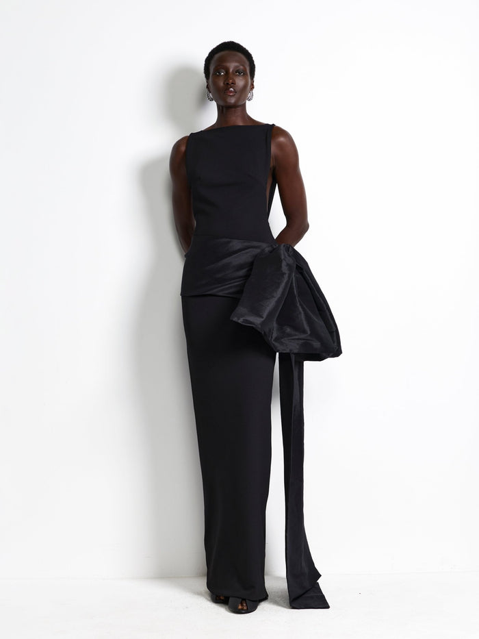 Russian Gown - Black - EFFIE KATS