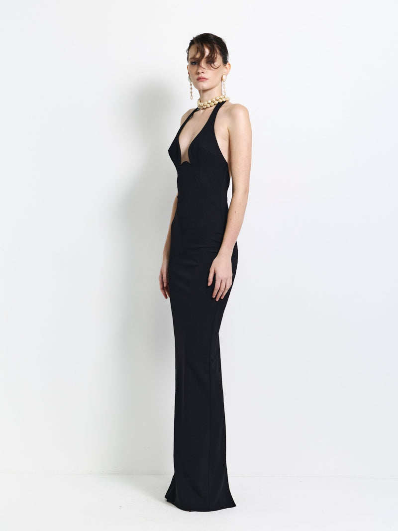 Starla Gown - Black - EFFIE KATS