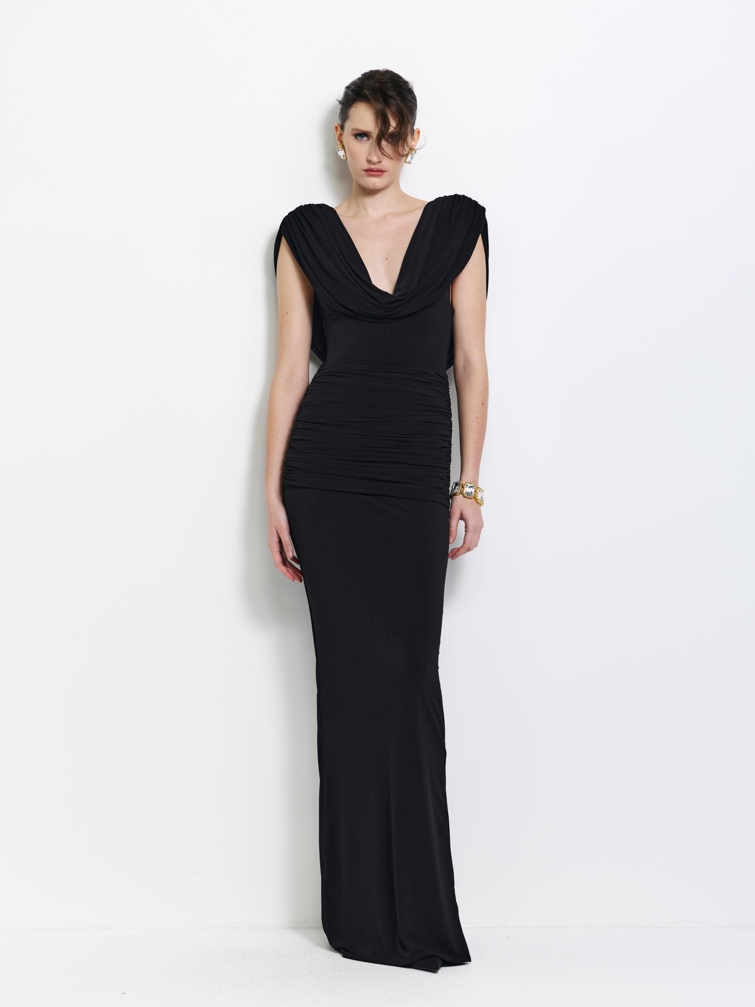 Steele Gown - Black - EFFIE KATS