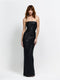 Thalia Gown - Black Sequin - EFFIE KATS