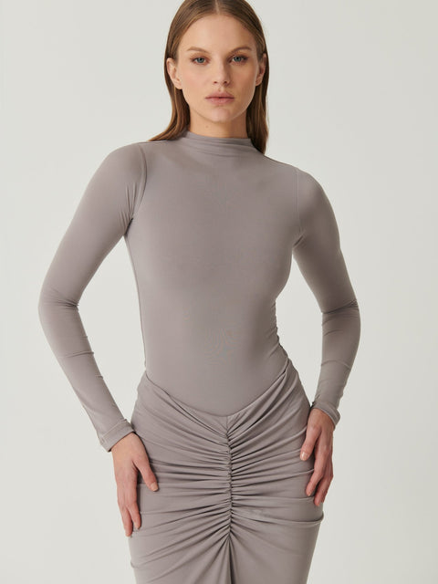 Tia Bodysuit - Ash - EFFIE KATS