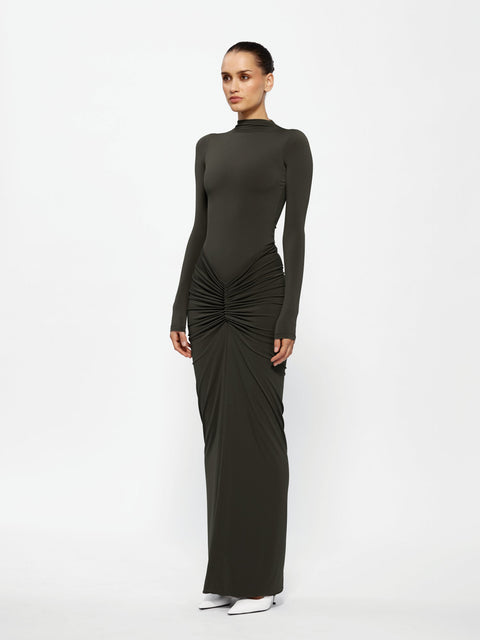 Tia Bodysuit - Bark - EFFIE KATS