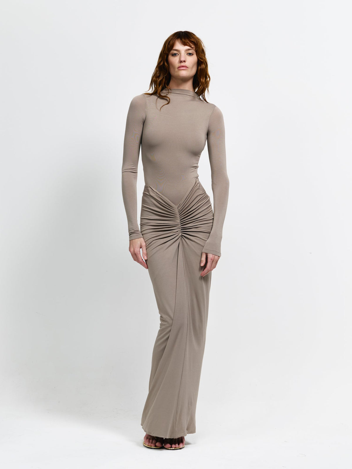 Tia Bodysuit - Roast Cashew - EFFIE KATS