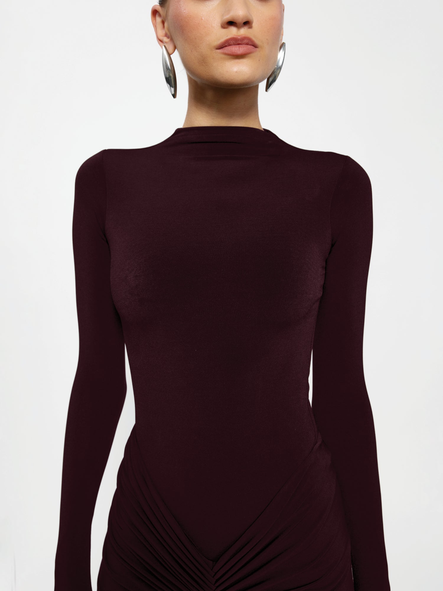 Tia Bodysuit - Wine - EFFIE KATS