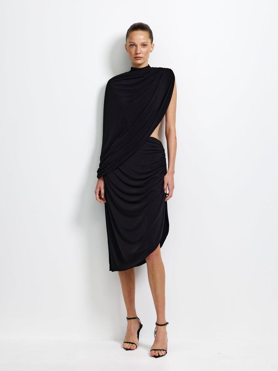 Valentina Top & Skirt - Black - EFFIE KATS