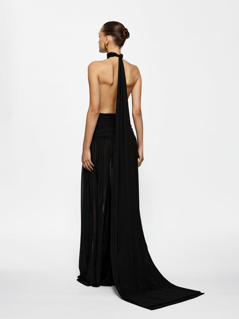 Verity Gown - Black - EFFIE KATS