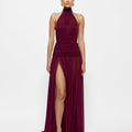 Verity Gown - Burgundy - EFFIE KATS