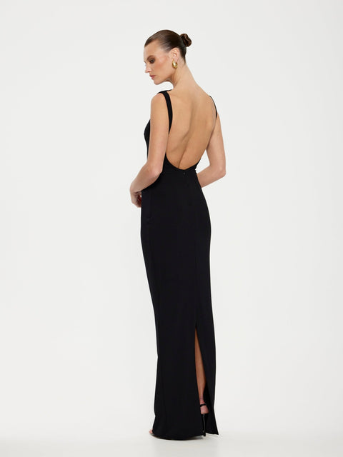 VERONA GOWN - BLACK - EFFIE KATS