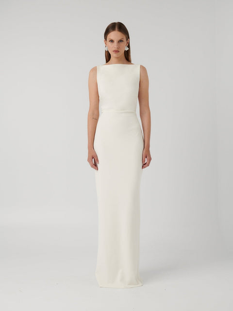 VERONA GOWN - IVORY - EFFIE KATS