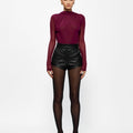 Vihana Bodysuit - Burgundy - EFFIE KATS