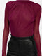 Vihana Bodysuit - Burgundy - EFFIE KATS