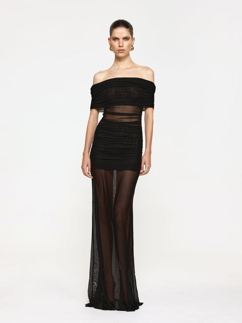 Windsor Gown - Black - EFFIE KATS