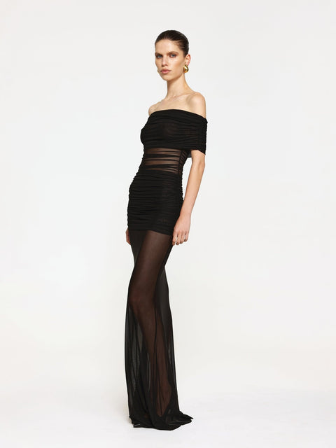 Windsor Gown - Black - EFFIE KATS