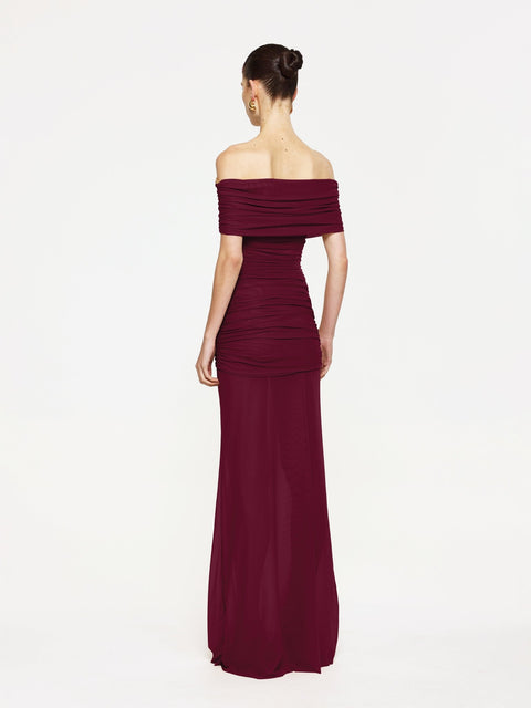Windsor Gown - Wine - EFFIE KATS
