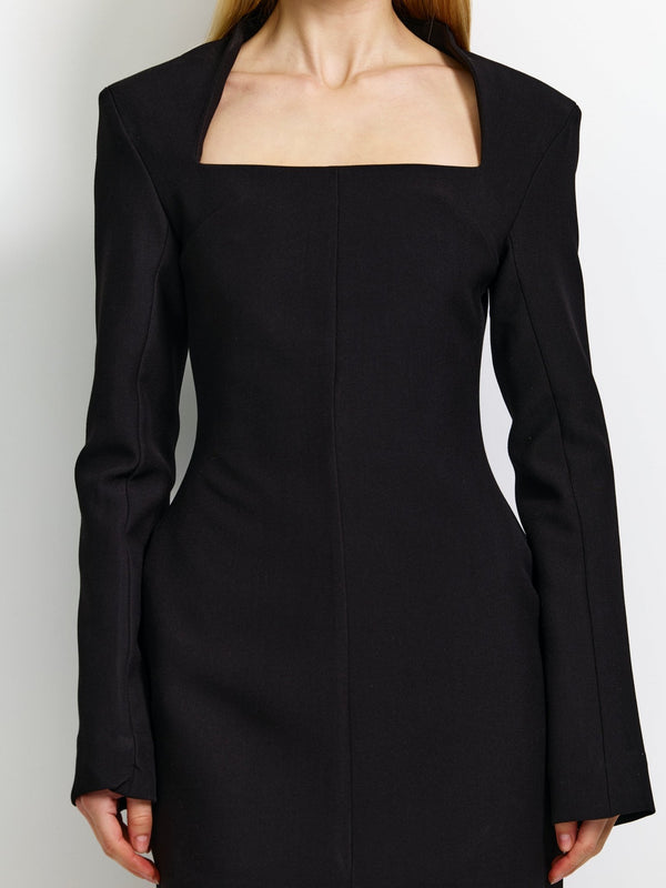 Yasmine Dress - Black - EFFIE KATS