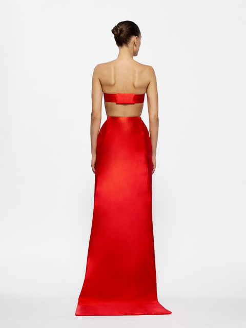 Zahara Dress - Red - EFFIE KATS