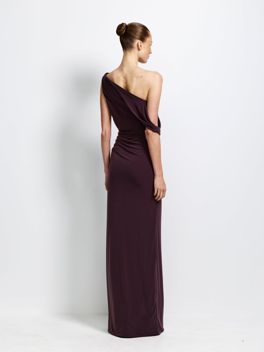 Zena Gown - Chocolate Plum - EFFIE KATS