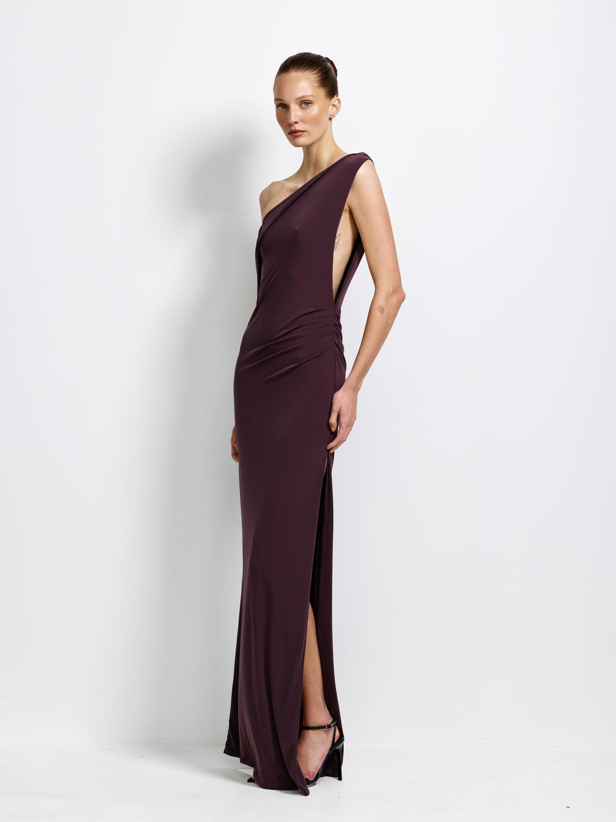 Zena Gown - Chocolate Plum - EFFIE KATS